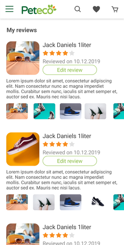 Peteco mobile app